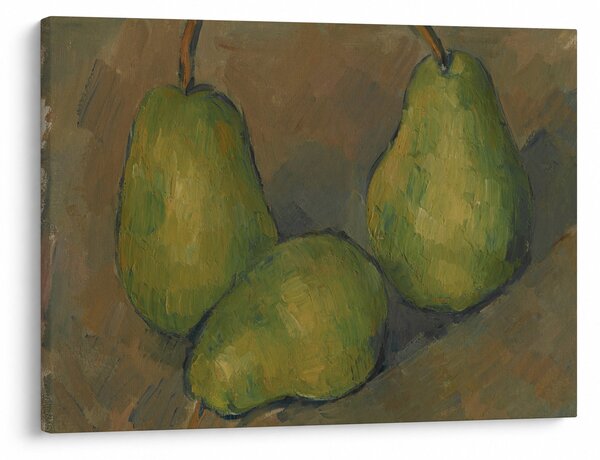 Obraz - Paul Cézanne, Three Pears, reprodukce (70x50 cm)