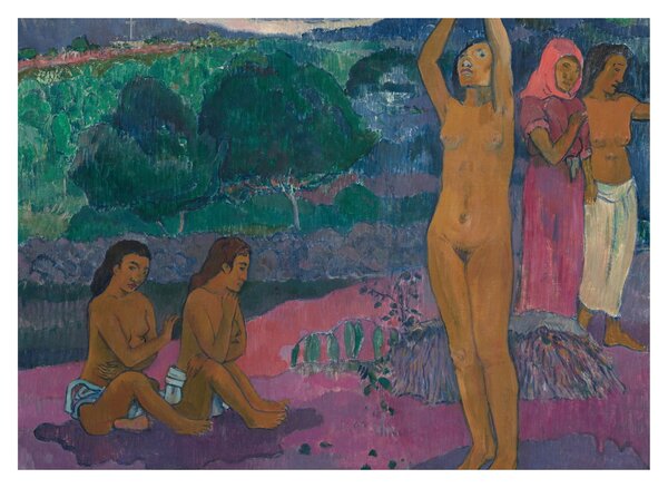Obraz - Paul Gauguin, The Invocation, reprodukce (70x50 cm)