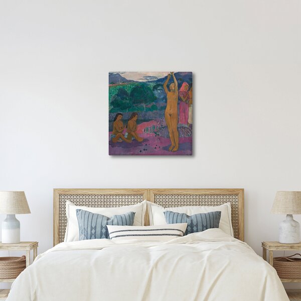 Obraz - Paul Gauguin, The Invocation, reprodukce (30x30 cm)
