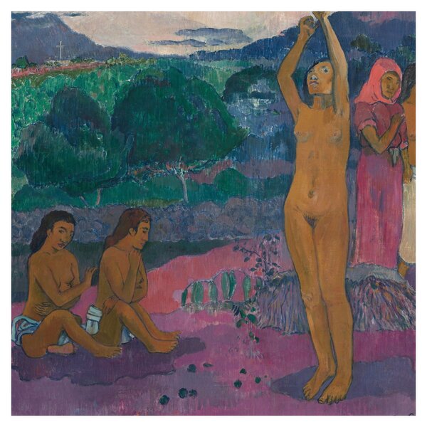 Obraz - Paul Gauguin, The Invocation, reprodukce (30x30 cm)