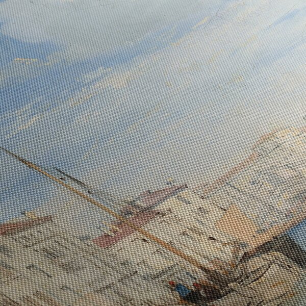 Obraz - Richard Parkes Bonington, The Grand Canal, reprodukce (210x100 cm)