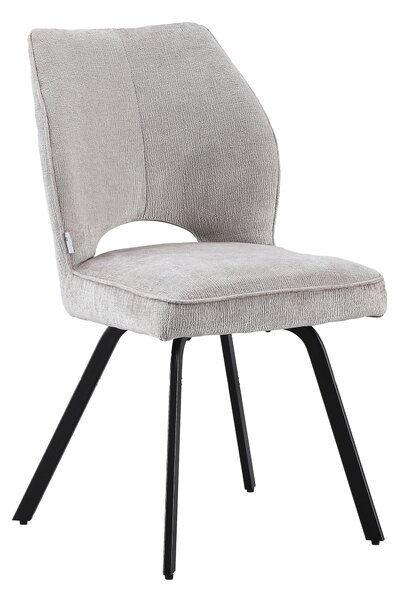 MAZZONI EXPORT TULIP Tmavě béžová (tkanina UF980-03) - MODERNÍ ČALOUNĚNÁ ŽIDLE DO OBÝVACÍHO POKOJE/JÍDELNY/KANCELÁŘE LOFT