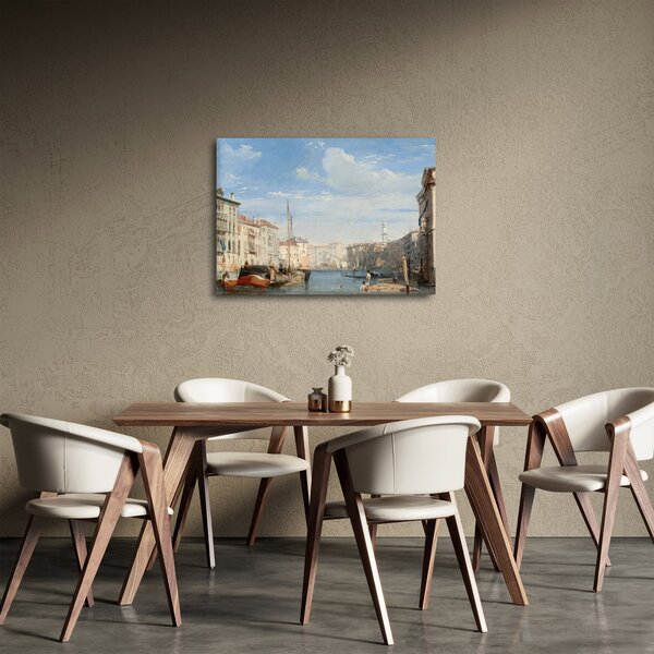 Obraz - Richard Parkes Bonington, The Grand Canal, reprodukce (70x50 cm)