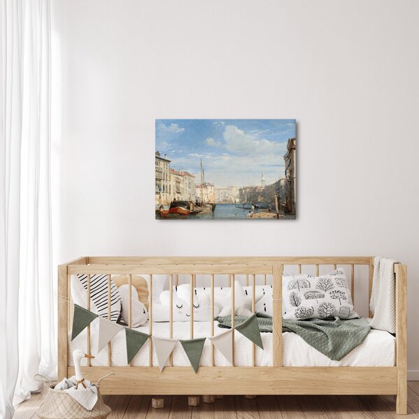 Obraz - Richard Parkes Bonington, The Grand Canal, reprodukce (70x50 cm)