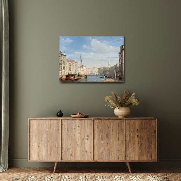 Obraz - Richard Parkes Bonington, The Grand Canal, reprodukce (70x50 cm)
