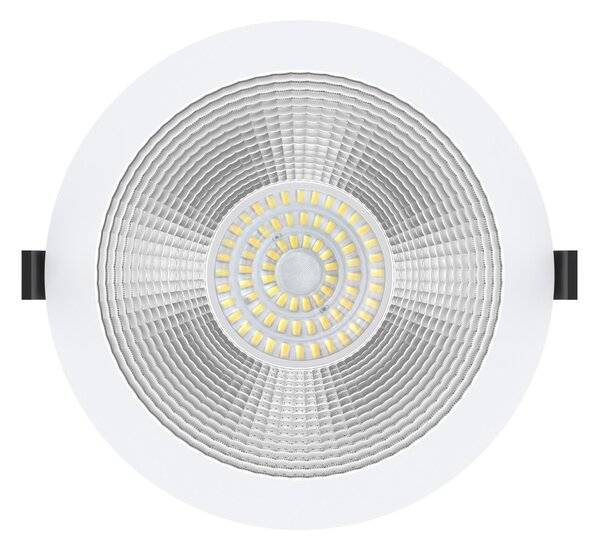 SLC SLC1526 Vestavné LED svítidlo Shift pr.200-210 mm bílé 2400lm 3000/4000K Ra80 bez driveru IP54/IP40 UGR19 - TLG