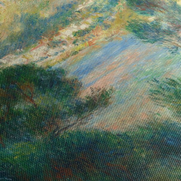 Obraz - Auguste Renoir, View of Monte Carlo from Cap Martin, reprodukce (170x50 cm)