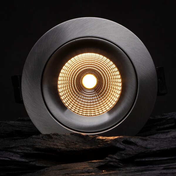 SLC SLC1164 Vestavné LED svítidlo One360 Full Spectrum 8 W 220-240 V 2700 K stmívatelné Ra97 IP44 36° hliník - TLG