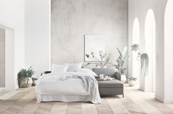 Pira, sofa s postelí, Čalounění LONDON Light Begie, Podnož Černá Bolia