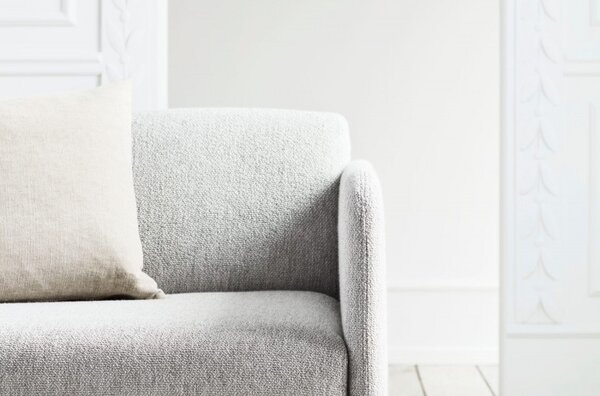 Pira, sofa s postelí, Čalounění LONDON Light Begie, Podnož Černá Bolia