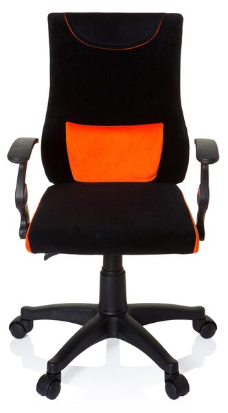 OTOČNÁ ŽIDLE PRO MLÁDEŽ, oranžová, černá MID.YOU - Online Only psací stoly & židle, Online Only