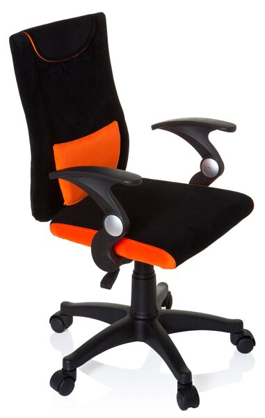 OTOČNÁ ŽIDLE PRO MLÁDEŽ, oranžová, černá MID.YOU - Online Only psací stoly & židle, Online Only