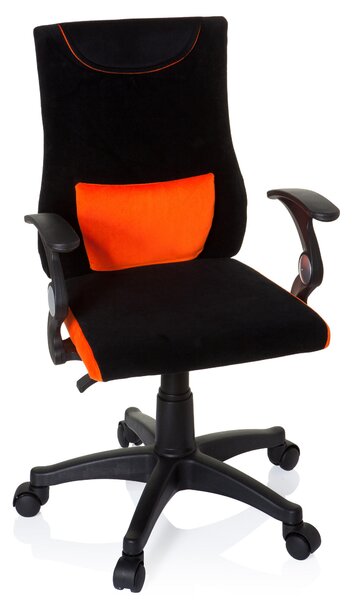 OTOČNÁ ŽIDLE PRO MLÁDEŽ, oranžová, černá MID.YOU - Online Only psací stoly & židle, Online Only