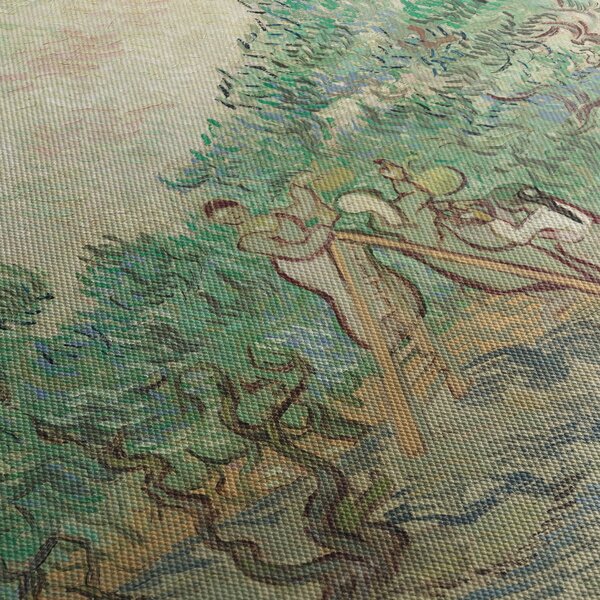 Obraz - Vincent van Gogh, The Olive Orchard, reprodukce (125x70 cm)
