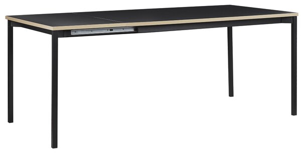 Rozkládací jídelní stůl AVIS Černá 140/190 cm 90 cm
