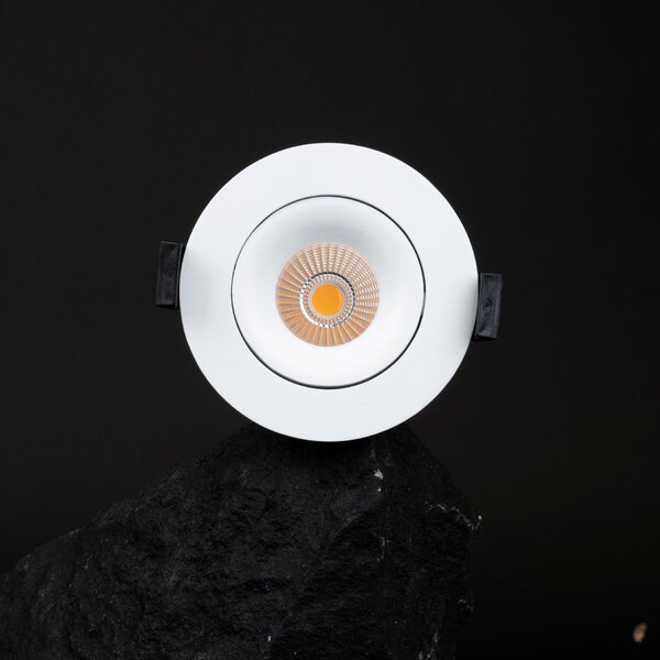 SLC SLC1196 Vestavné LED svítidlo OnePro 12 W 220-240 V 4000 K stmívatelné IP44 40° Ra90 bílé - TLG