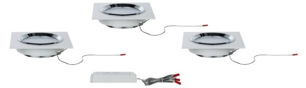 Paulmann 92695 - SADA 3xLED/8W Stmívatelné podhledové svítidlo DICE 230V