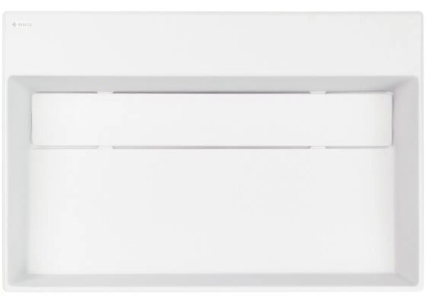 Deante CQR_AU6M - Umyvadlo na desku CORREO 40x60 cm granit/alabastr