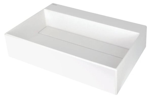 Deante CQR_AU6M - Umyvadlo na desku CORREO 40x60 cm granit/alabastr
