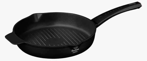 Kulatá grilovací pánev's nepřilnavým povrchem Matte Black