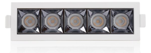 SLC SLC1266 Vestavné LED svítidlo PIXEL X5 13 W 220-240 V 2700 K stmívatelné 36° Ra90 bílé - TLG