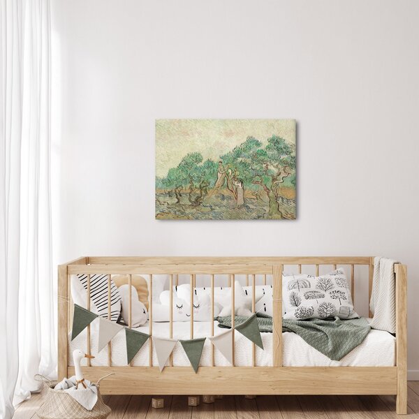 Obraz - Vincent van Gogh, The Olive Orchard, reprodukce (70x50 cm)