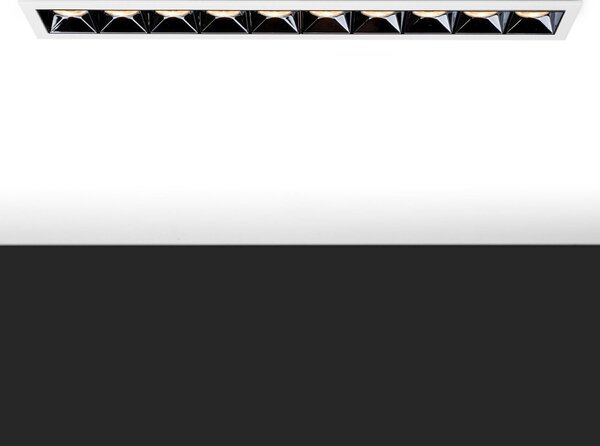 SLC SLC1272 Vestavné LED svítidlo PIXEL 10x 25 W 220-240 V 2700 K stmívatelné 36° Ra90 bílé - TLG