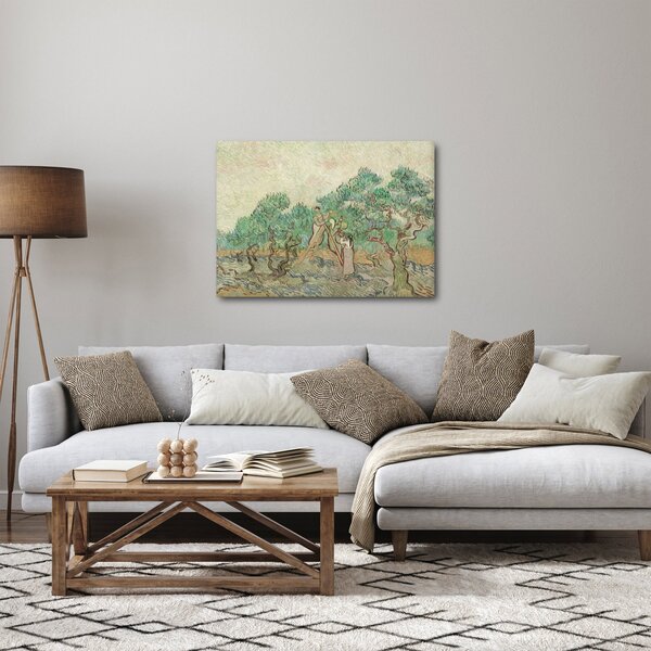 Obraz - Vincent van Gogh, The Olive Orchard, reprodukce (70x50 cm)