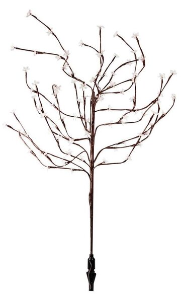 LED RGBW Solární svítidlo TREE LED/0,1W/1,2V 600 mAh IP44 hnědá