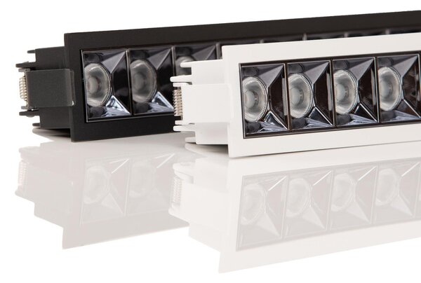 SLC SLC1272 Vestavné LED svítidlo PIXEL 10x 25 W 220-240 V 2700 K stmívatelné 36° Ra90 bílé - TLG