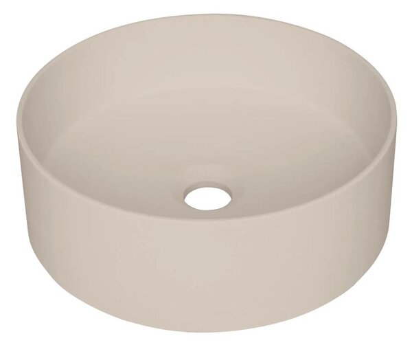 Deante CQS_5U4S - Umyvadlo na desku SILIA pr. 36 cm granit/béžová