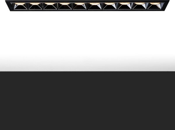 SLC SLC1273 Vestavné LED svítidlo PIXEL 10x 25 W 220-240 V 2700 K stmívatelné 36° Ra90 černé - TLG