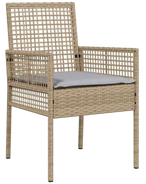 Zahradní bistro set 3 ks Béžová polyratan 3334965