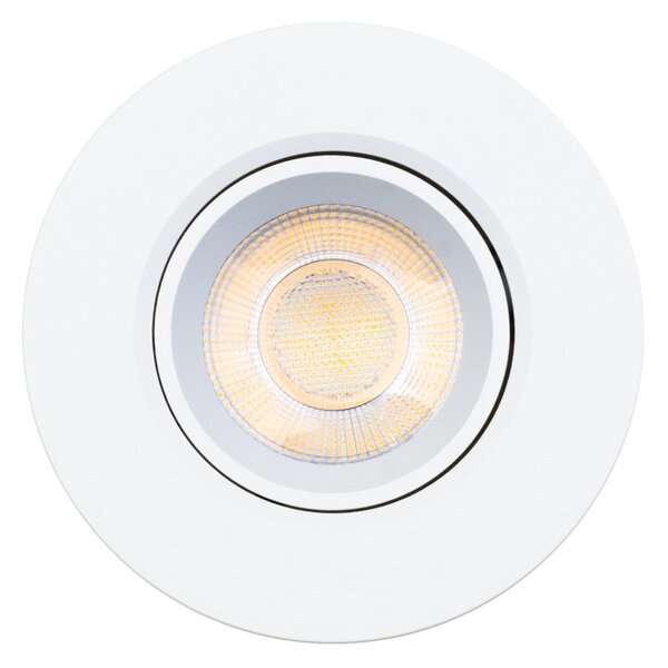 SLC SLC1281 Vestavné LED svítidlo LuxOne 6 W 220-240 V 2700 K IP44 stmívatelné 36° Ra90 bílé - TLG