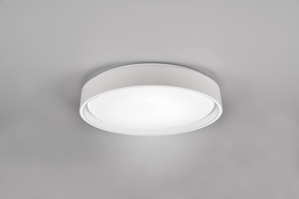 Trio R64391031 LED stropní svítidlo Felis 1x24W | 2500lm | 2700-6500K | IP20 - integrovaný stmívač, plynulé nastavení barvy světla, funkce paměti, dálkový ovladač, matná bílá