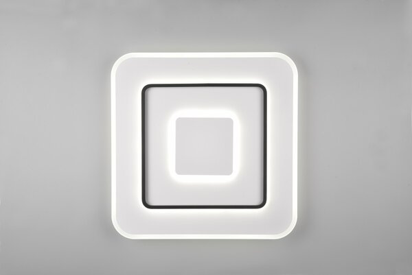 Trio R64293931 LED stropnice Jora 1x55W | 6400lm | 2700-6000K | IP20 - integrovaný stmívač, plynulé nastavení barvy světla, funkce paměti, dálkový ovladač, noční světlo, časovač spánku, 3 úrovně stmívání pomocí vypínače, matná bílá