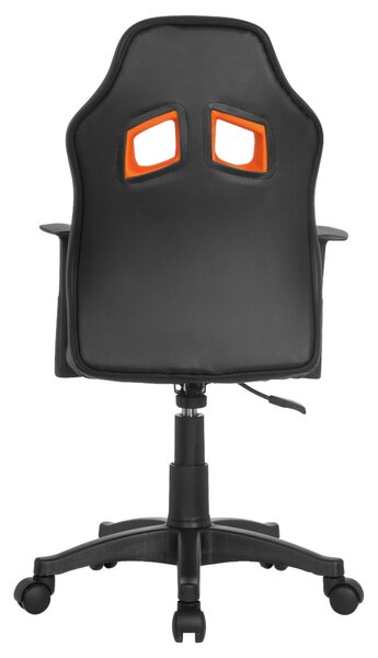 OTOČNÁ ŽIDLE PRO MLÁDEŽ, oranžová, černá MID.YOU - Online Only psací stoly & židle, Online Only