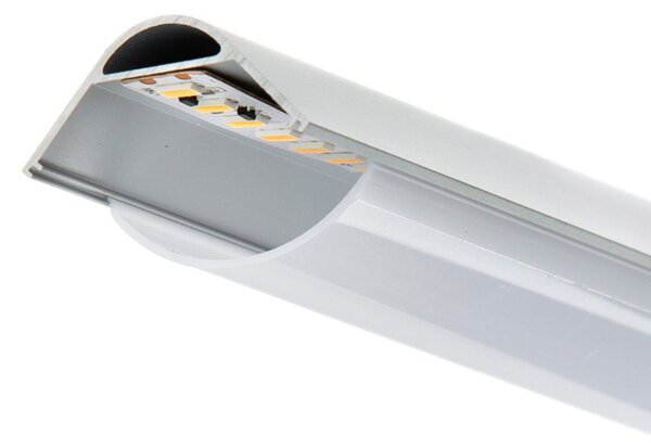 SLC S41131 Kryt pro profil Pro C2 2m oválný opál - TLG