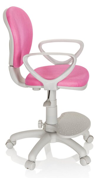 OTOČNÁ ŽIDLE PRO MLÁDEŽ, šedá, pink MID.YOU - Online Only psací stoly & židle, Online Only