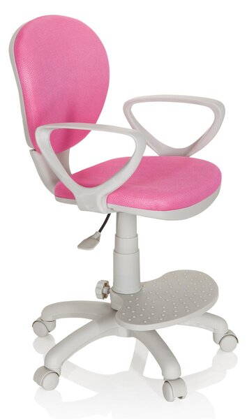 OTOČNÁ ŽIDLE PRO MLÁDEŽ, šedá, pink MID.YOU - Online Only psací stoly & židle, Online Only