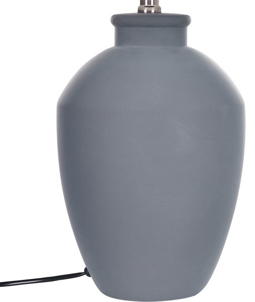 Stolní lampa ARCOS Keramika Šedá