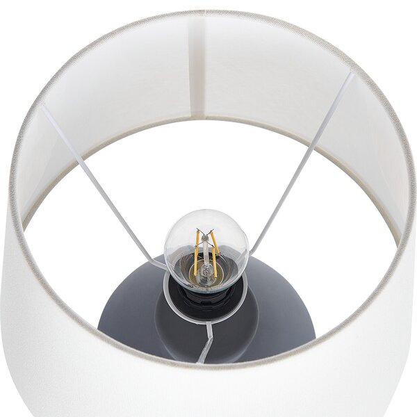 Stolní lampa ARCOS Keramika Šedá