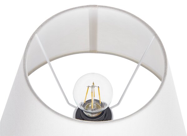 Stolní lampa FABILOS Keramika Šedá