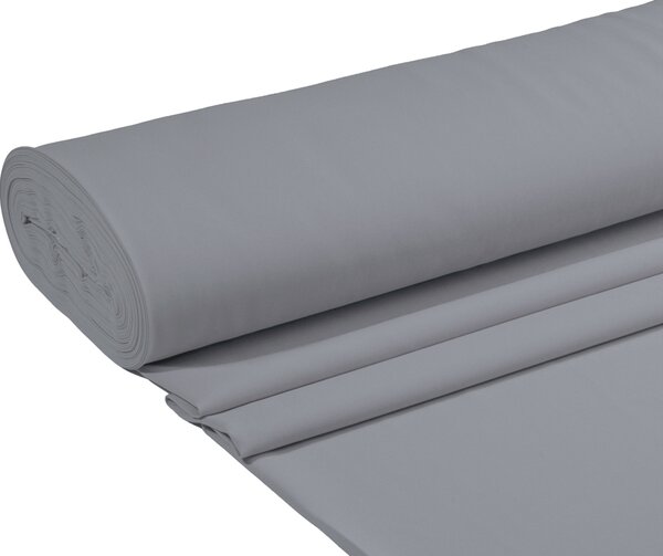 Biante Dekorační oválný ubrus Rongo RG-068 Šedý 100x140 cm