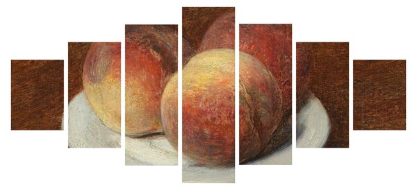 Obraz - Henri Fantin-Latour, Three Peaches on a Plate, reprodukce (210x100 cm)