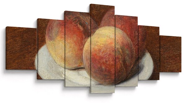 Obraz - Henri Fantin-Latour, Three Peaches on a Plate, reprodukce (210x100 cm)