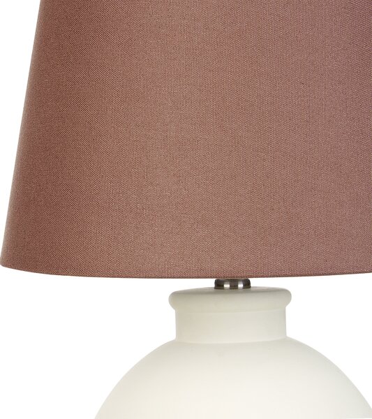 Stolní lampa ARCOS Keramika Bílá