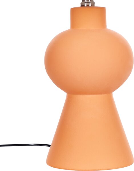 Stolní lampa FABILOS Keramika Oranžová