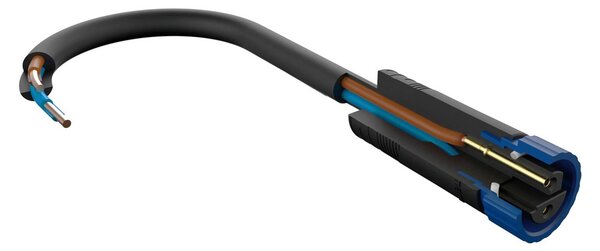 Paulmann Plug & Shine LED podlahové světlo 93920 2x3W, stmívatelný, Černá, Hliník, Moderní