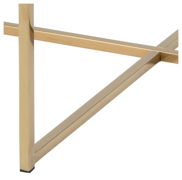 Bílý kulatý konferenční stolek ø 80 cm Alisma - Actona